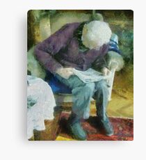 La Lecture Canvas Print