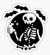 Tod vor Decaf Sticker