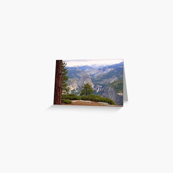 "Upper Merced River Canyon" Greeting Card