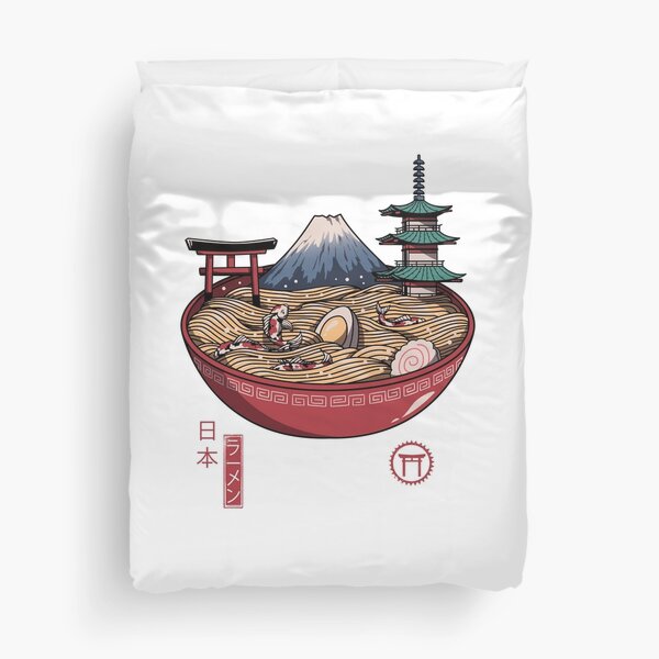 A Japanese Ramen Duvet Cover