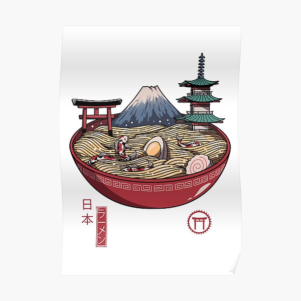 A Japanese Ramen Poster