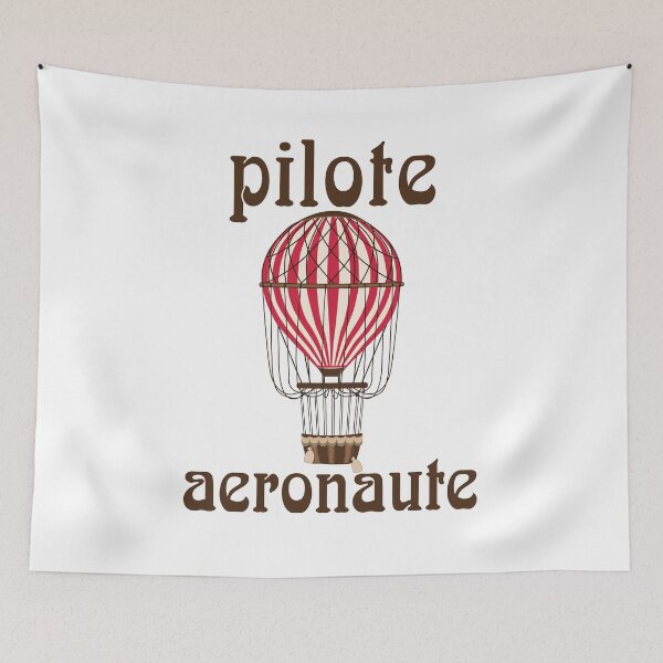 Item preview, Retro Balloonist Hot Air Balloon Pilot Ballooning designed and sold by Basti09.