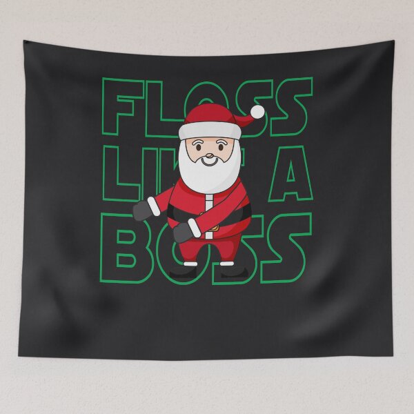Item preview, Santa Christmas Floss Like A Boss - Funny St. Nick designed and sold by melsens.
