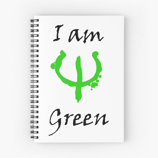 Item preview, The Darkest Minds I am Green, Black Lettering designed and sold by HumerusHumor.