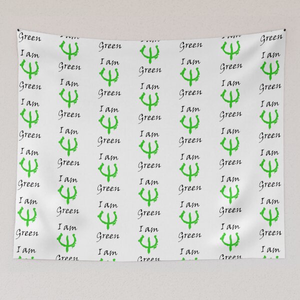 Item preview, The Darkest Minds I am Green, Black Lettering designed and sold by HumerusHumor.