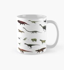 TRIASSIC PERIOD. Early dinosaurs and other strange animals Classic Mug