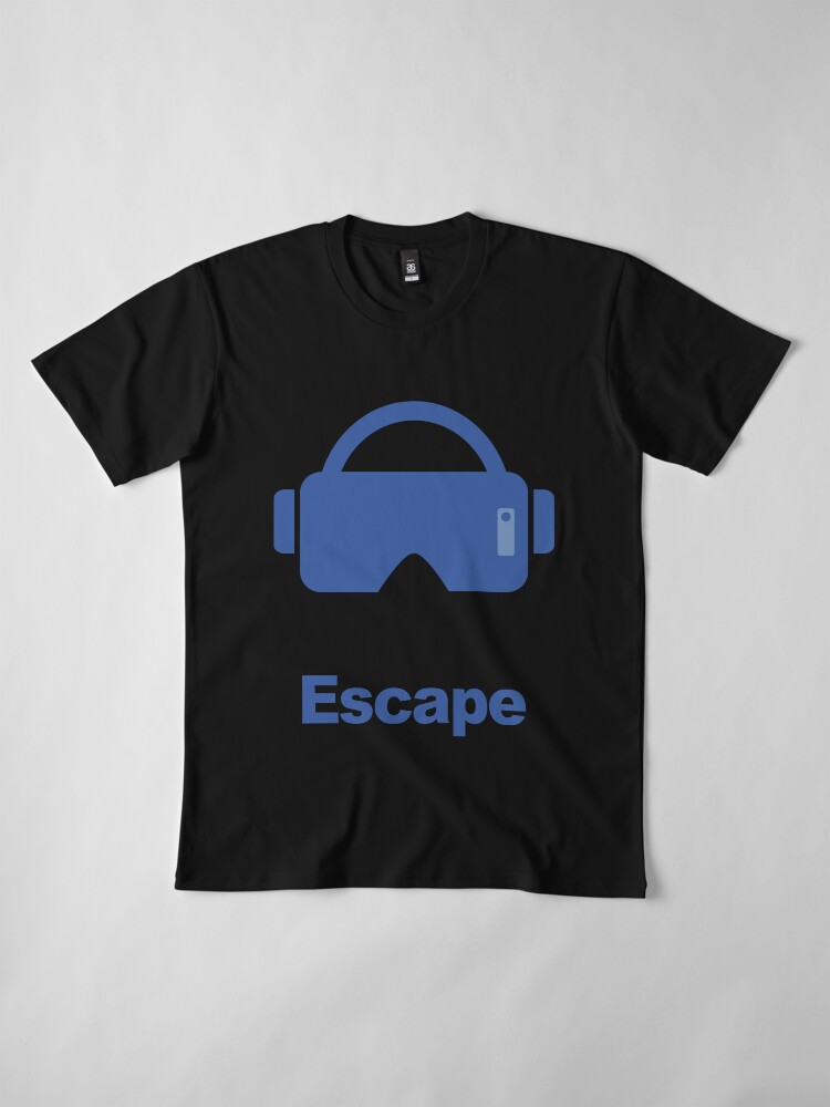 Alternate view of Virtual reality fantasy escape Premium T-Shirt