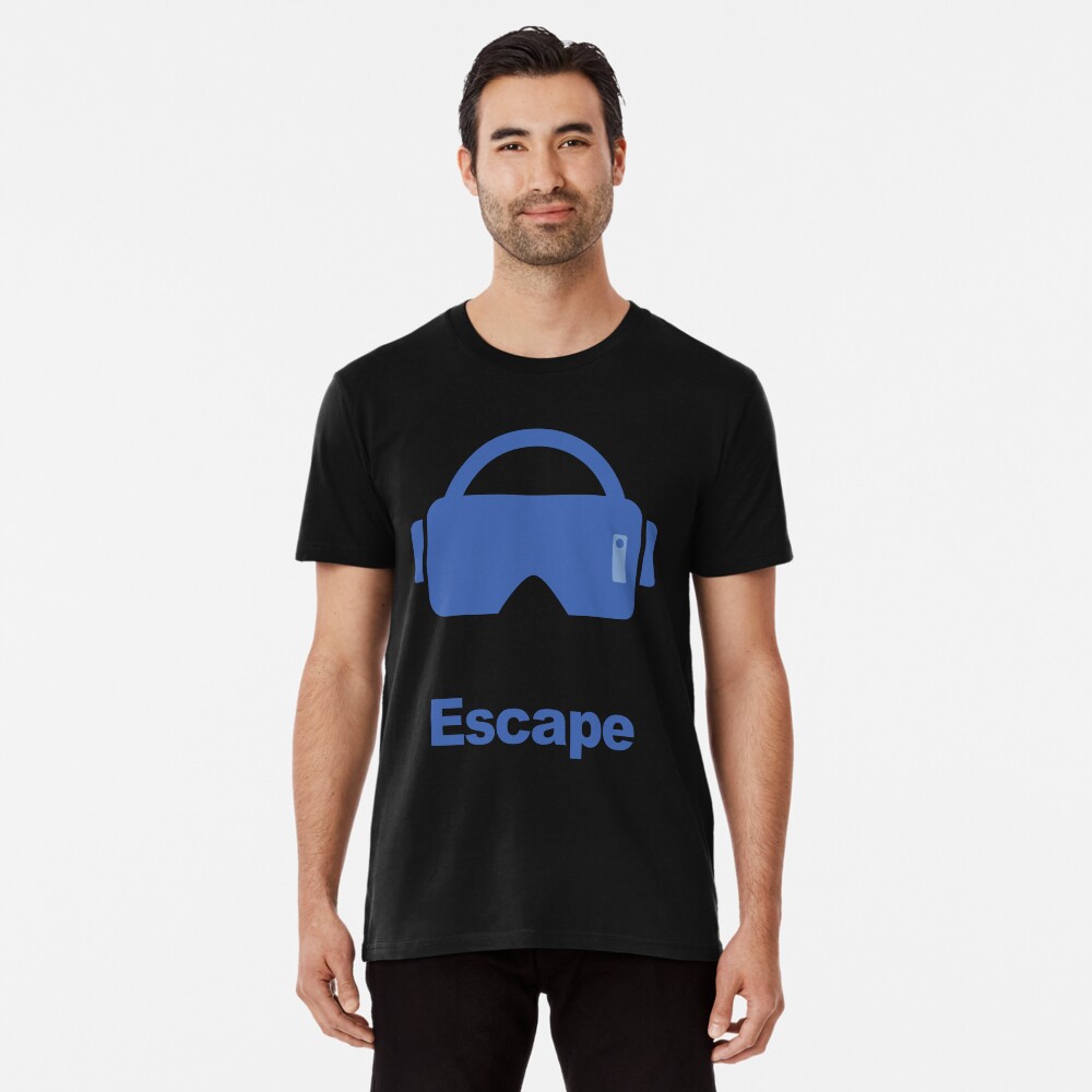 Virtual reality fantasy escape Premium T-Shirt