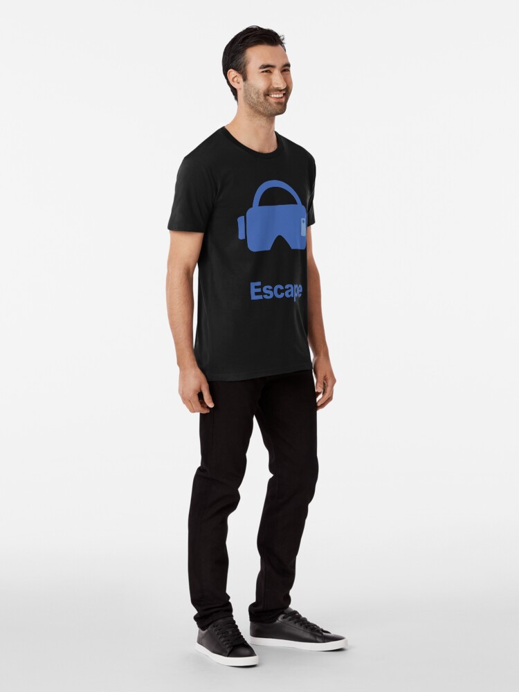 Alternate view of Virtual reality fantasy escape Premium T-Shirt