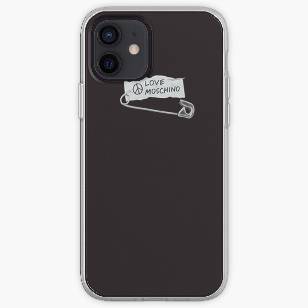 Black Love Moschino Iphone Case Cover By Rivasjacquelin Redbubble