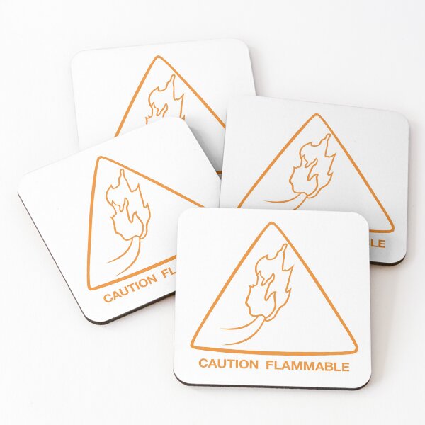 Item preview, Caution flammable designed and sold by danielasynner.