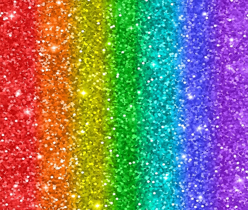 glitter. sparkle. sparkly. girls. girly. colorful. gay pride. bright. rainb...