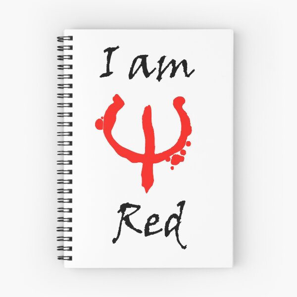 Item preview, The Darkest Minds I am Red, Black Lettering designed and sold by HumerusHumor.