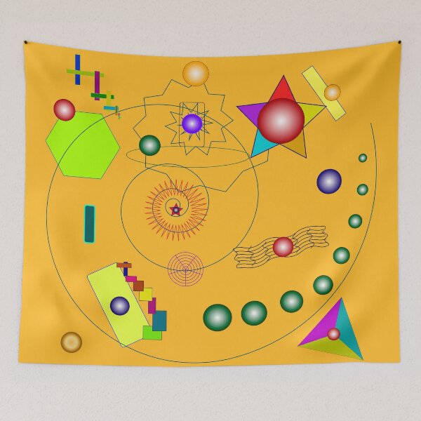 Item preview, geometric colorful background designed and sold by busurman.
