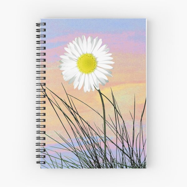 Item preview, Daisy in front of pastel sky designed and sold by KatDoodling.