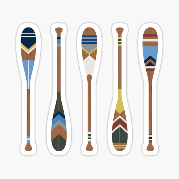 Item preview, Painted Oars designed and sold by GreatLakesLocal.