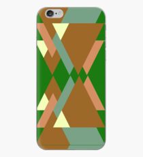 Geometric graphic pattern iPhone Case