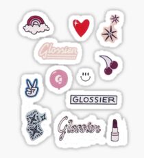 Glossier: Stickers | Redbubble