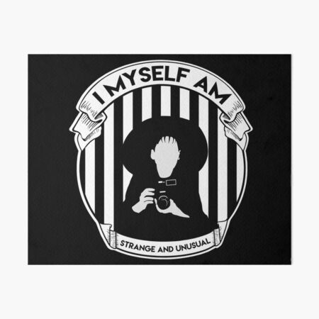 My whole life is a dark room. Art Board Print