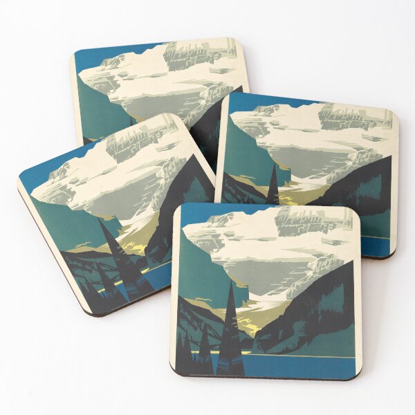 Item preview, Vintage Travel Poster: Lake Louise designed and sold by Vintage Vibes.