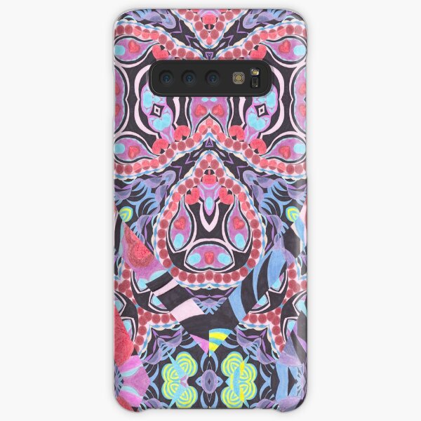 Pencil Print Diagonals Fall Into Winter Design Collection by Green Bee Mee Samsung Galaxy Snap Case