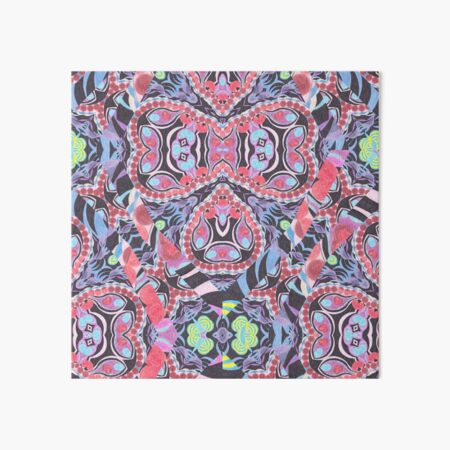 Pencil Print Diagonals Fall Into Winter Design Collection by Green Bee Mee Art Board Print