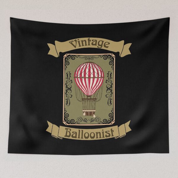 Item preview, Vintage Balloonist Hot Air Balloon Pilot Ballooning designed and sold by Basti09.