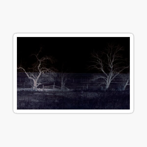 Haunted meadow by Jerald Simon (Music Motivation - musicmotivation.com) Sticker
