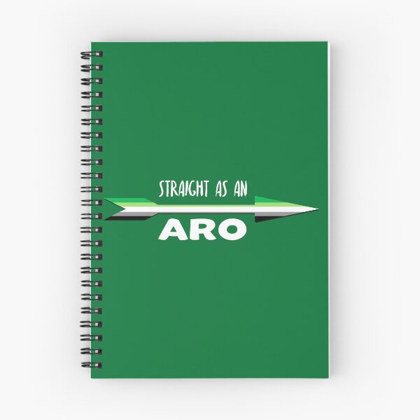 Item preview, Straight as an Aromantic designed and sold by inparentheses.