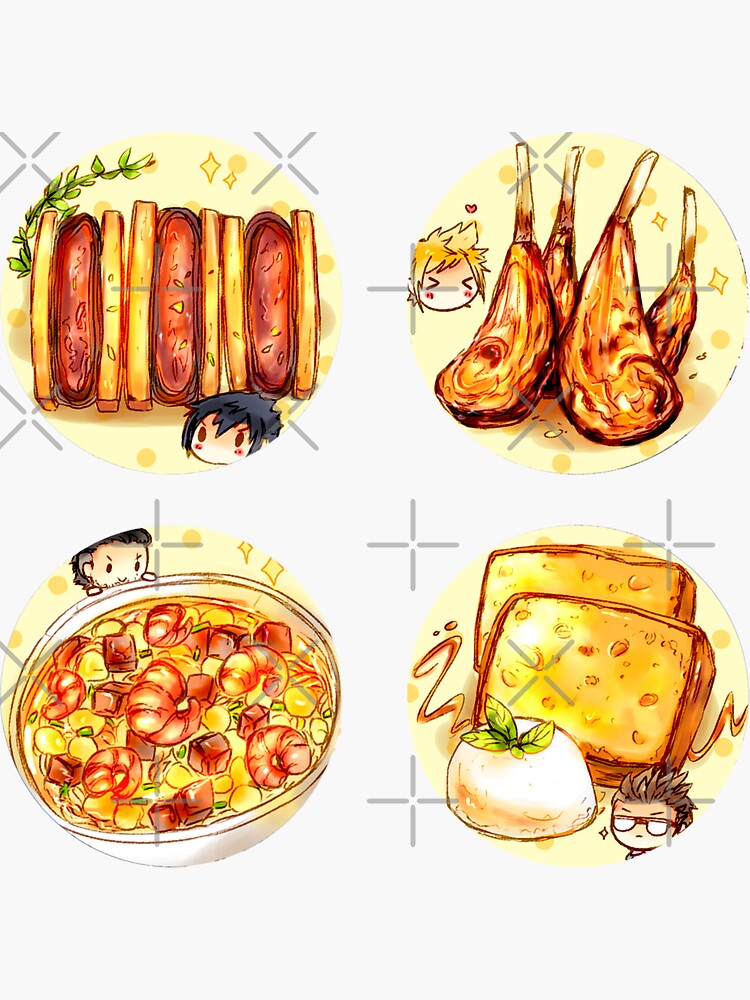 Final Fantasy XV The Boys' Favorite Foods by candypiggy