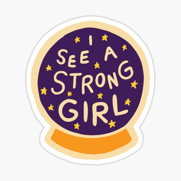 Strong Women Stickers Dot Journal Accessories Feminist 