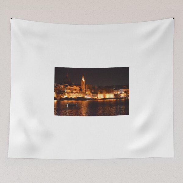 Item preview, Valetta Cityscape at Night. Malta designed and sold by Igor Pozdnyakov.