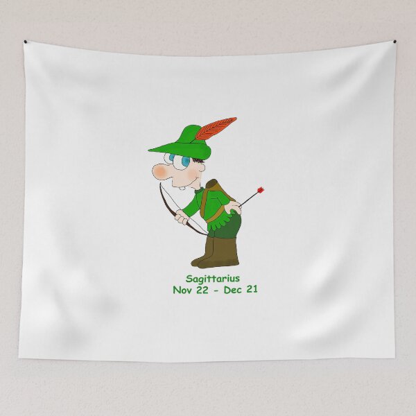 Item preview, Sagittarius - Archer Zodiac Sign (white edition) designed and sold by MATAL.