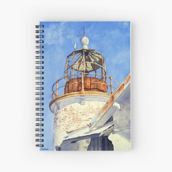 Old Crookhaven Heads Lighthouse, NSW, Australia Spiral Notebook