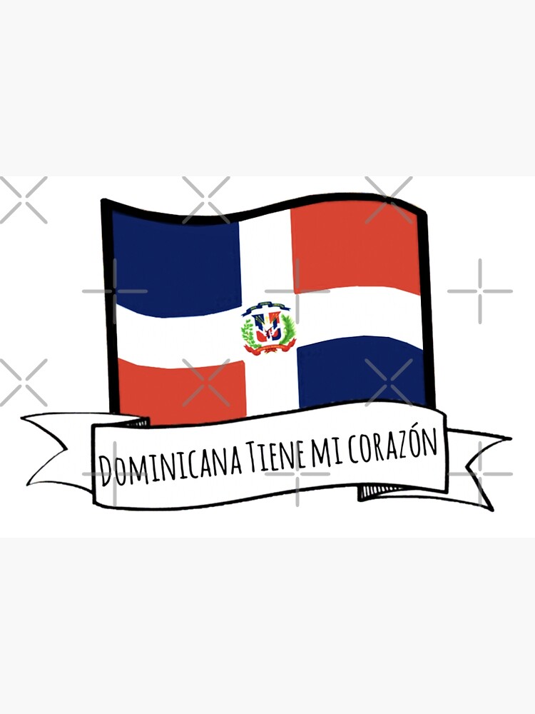 Carte de vœux for Sale avec l'œuvre « La République Dominicaine a