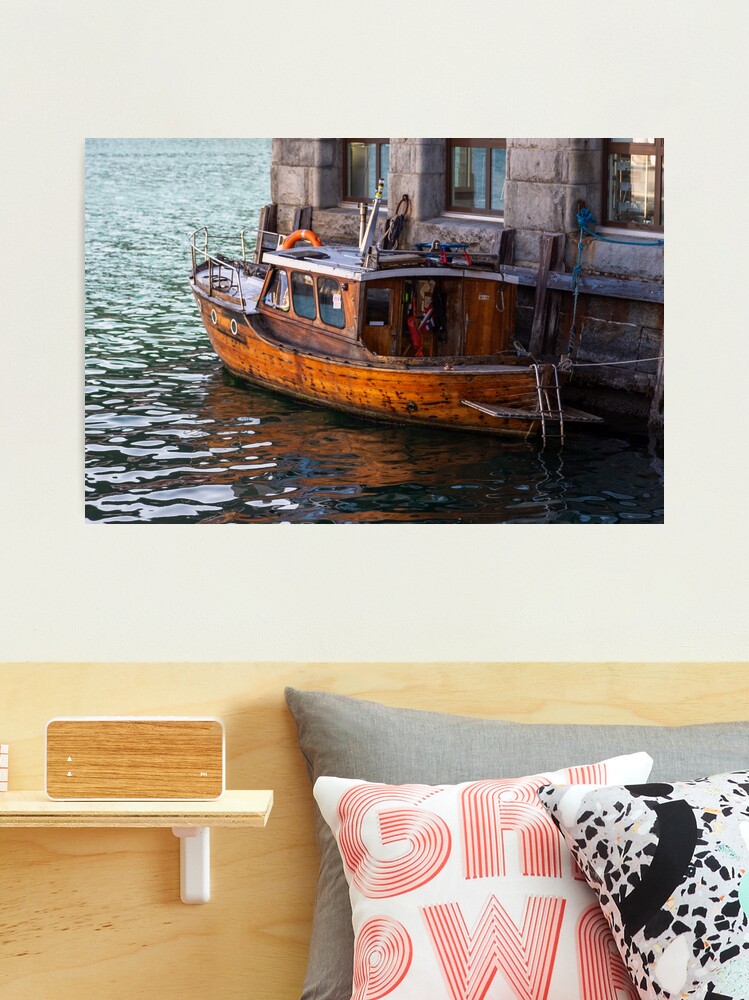 Old Fishing Boat in Bergen, Norway Poster for Sale by Robert Kelch, M.D.