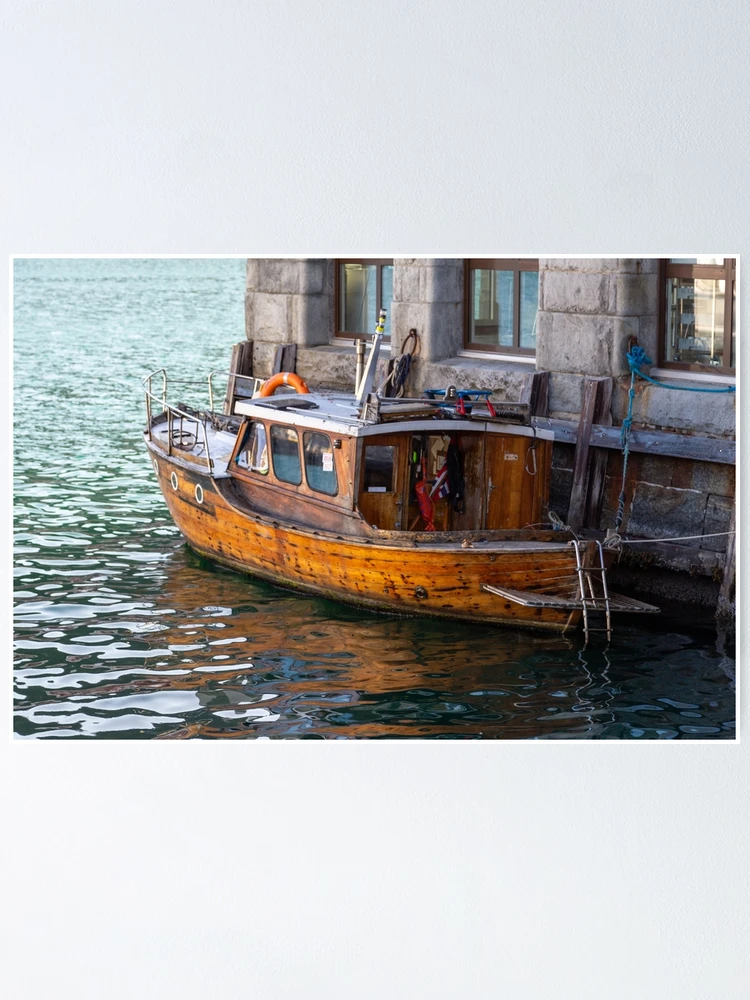 Old Fishing Boat in Bergen, Norway Poster for Sale by Robert Kelch, M.D.