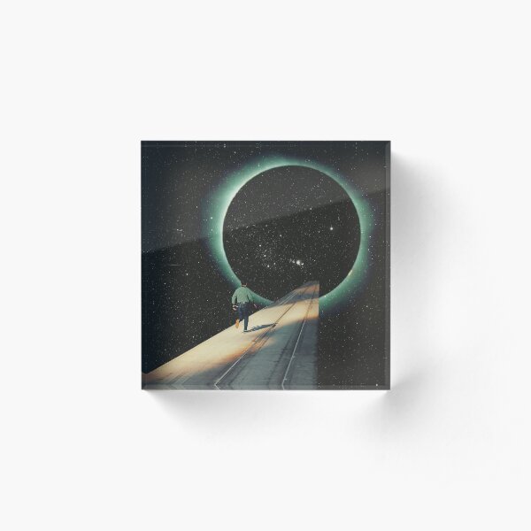 Escaping into the Void Acrylic Block