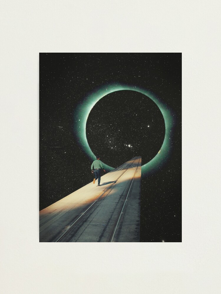 Alternate view of Escaping into the Void Photographic Print