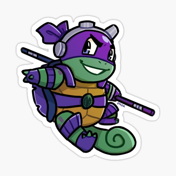 Teenage Mutant Ninja Turtles: Donatello Classic RealBig - Officially  Licensed Nickelodeon Removable Adhesive Decal