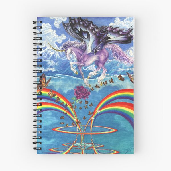 Item preview, Unicorn, Butterflies and Rainbows designed and sold by AmazingSciFi.