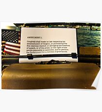 First Amendment by the Sea Poster