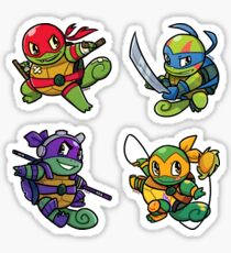 Teenage Mutant Ninja Squirtles Sticker