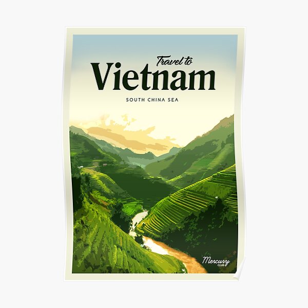 Vietnam " Poster Sale Mercury | Redbubble