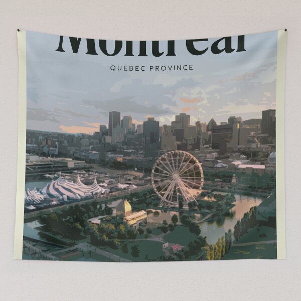 Item preview, Visit Montreal designed and sold by Mercury Club.