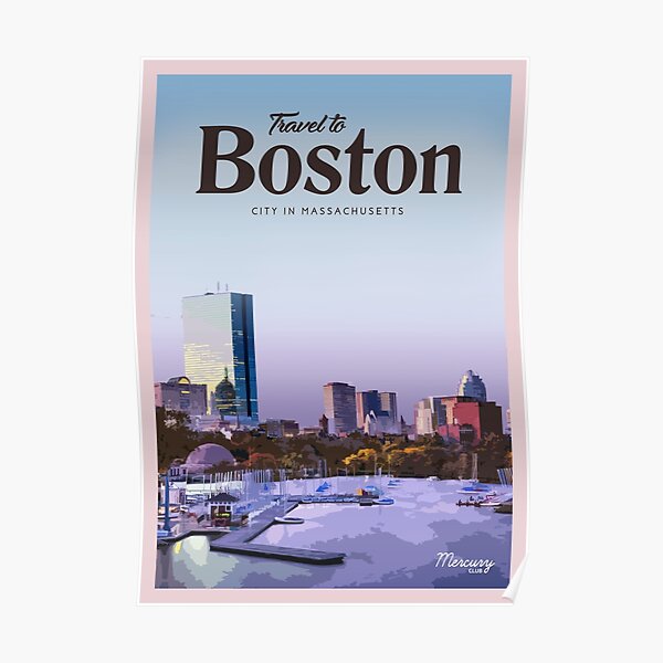 Visit Boston Poster