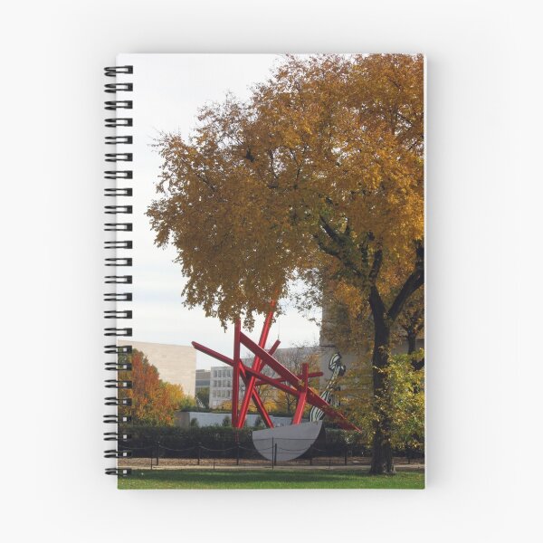Aperçu de l'œuvre Red Sculpture in Fall  créée et vendue par Shelby  Stalnaker Bortone.