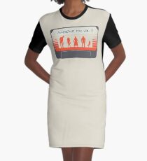 Super Mischung T-Shirt Kleid