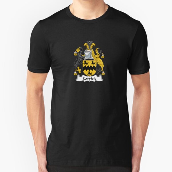 Carrick Coat of Arms - Family Crest Shirt Slim Fit T-Shirt