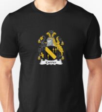 Carrier Coat of Arms - Family Crest Shirt Unisex T-Shirt